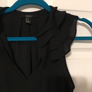 Forever 21 black blouse